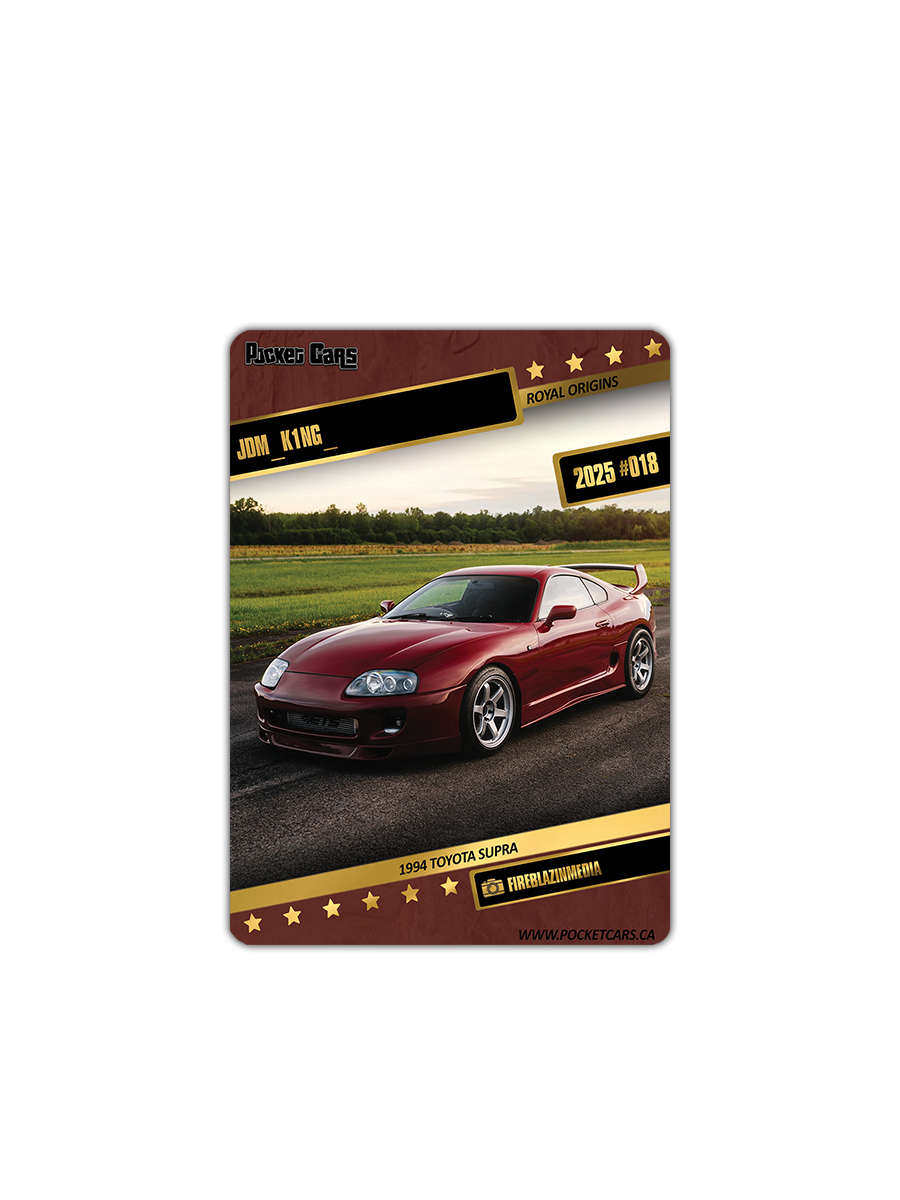 1994 TOYOTA SUPRA - JDM_K1NG_ - #018 - ROYAL ORIGINS