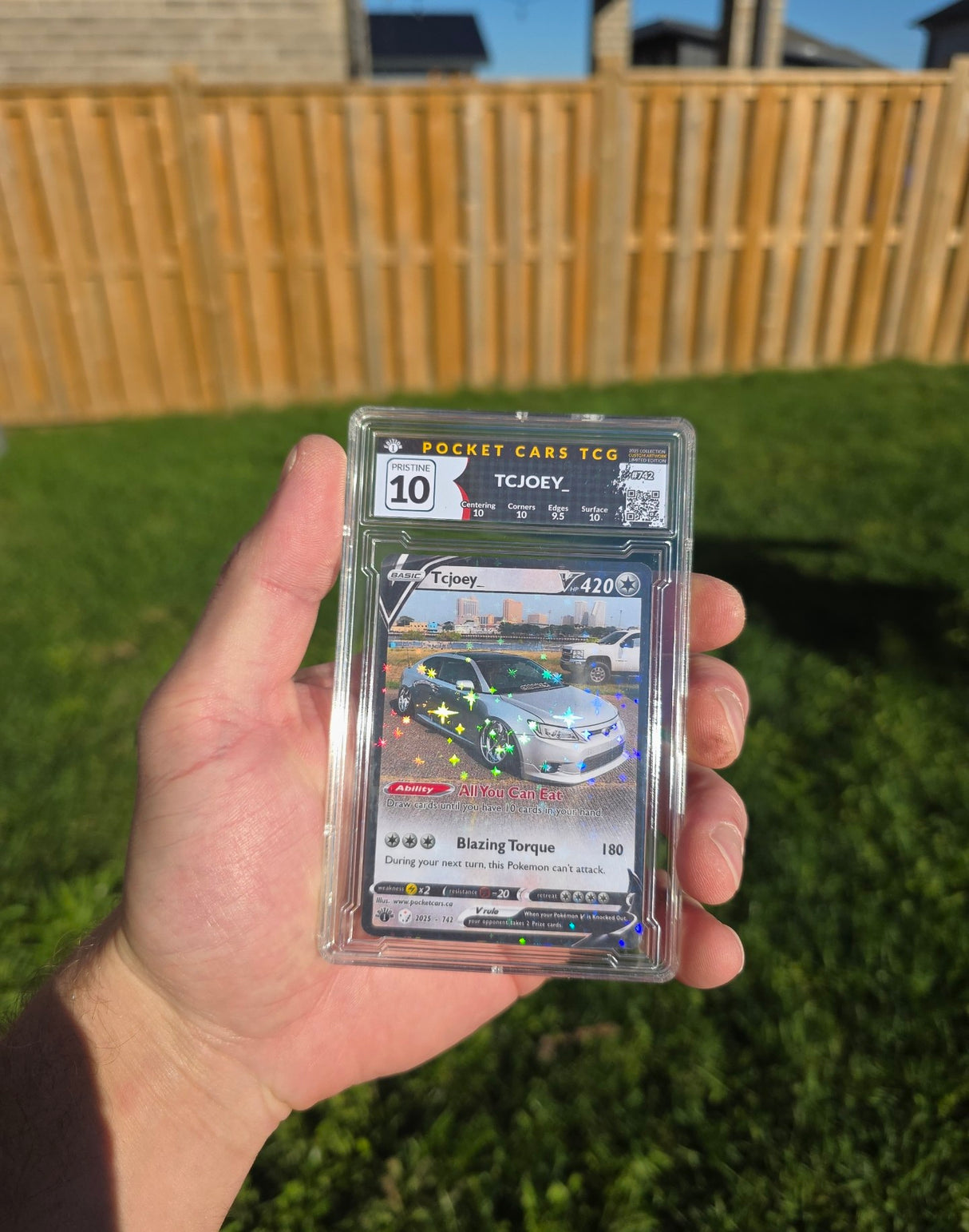 Tcjoey_ Starfoil Exclusive 10 Custom Card