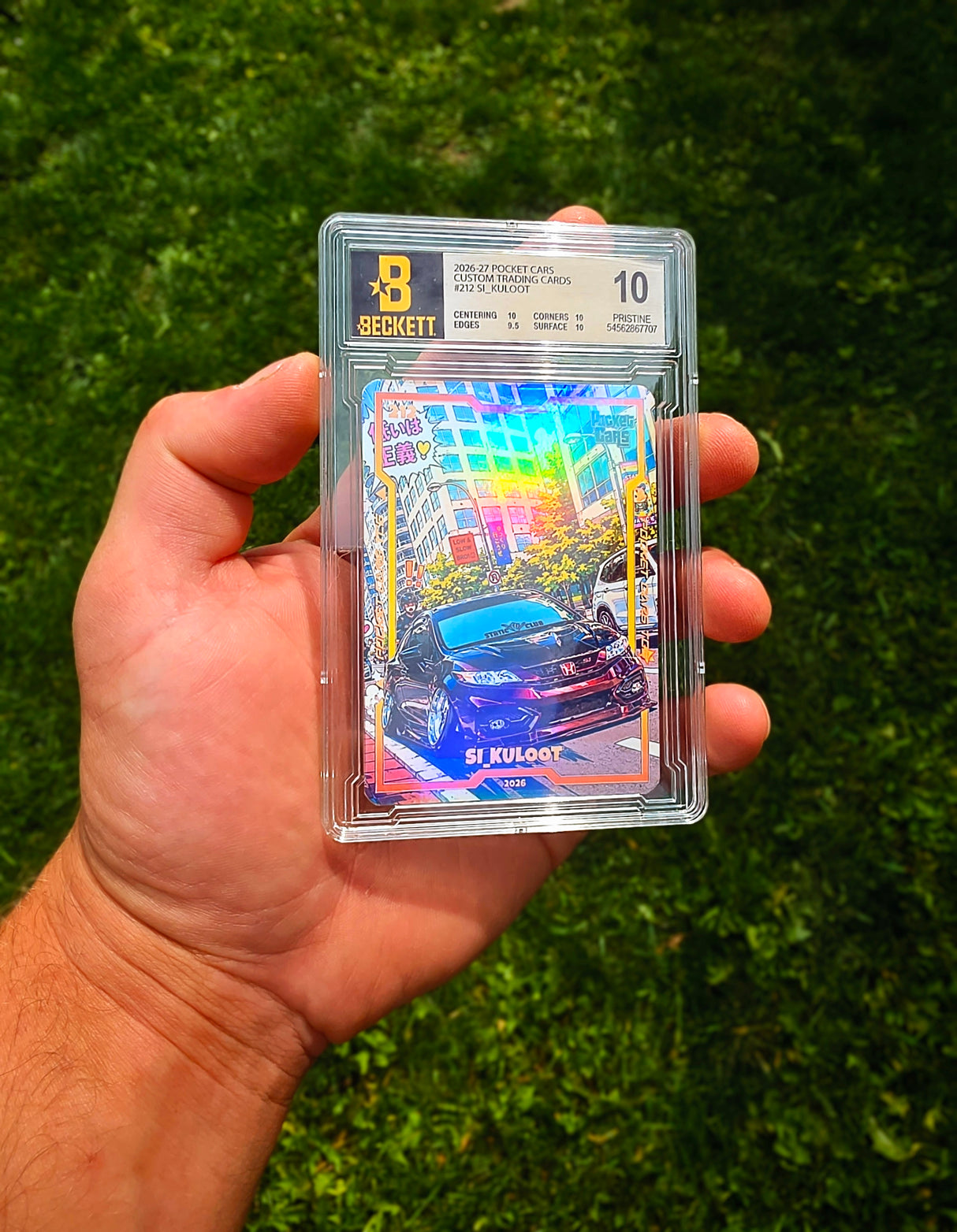 Si_kuloot Holofoil Exclusive 10 Custom Card