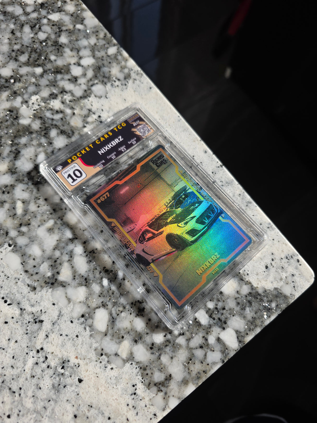 Nixkbrz Holofoil Exclusive 10 Custom Card