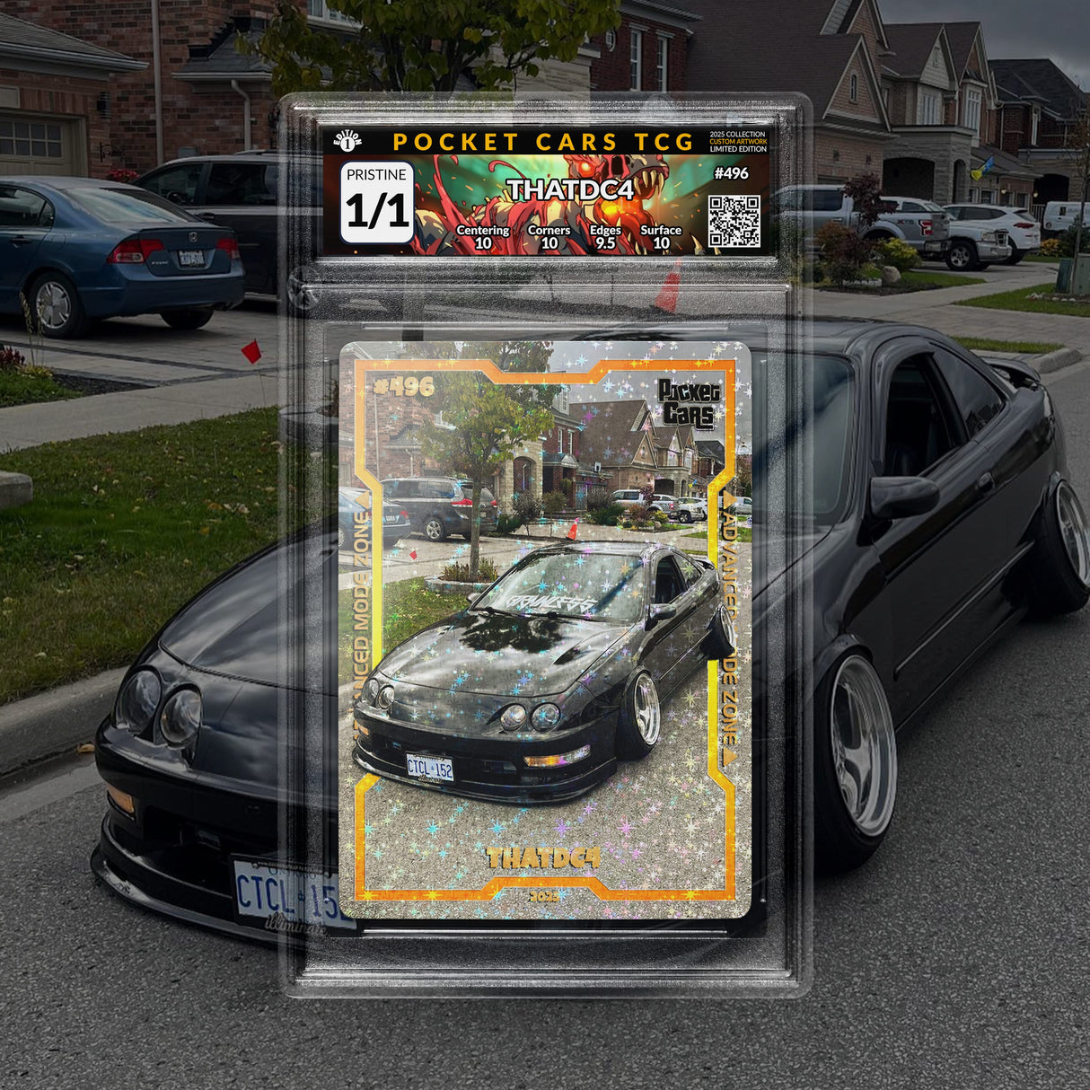 Thatdc4 Starfoil Exclusive 1/1 Custom Card