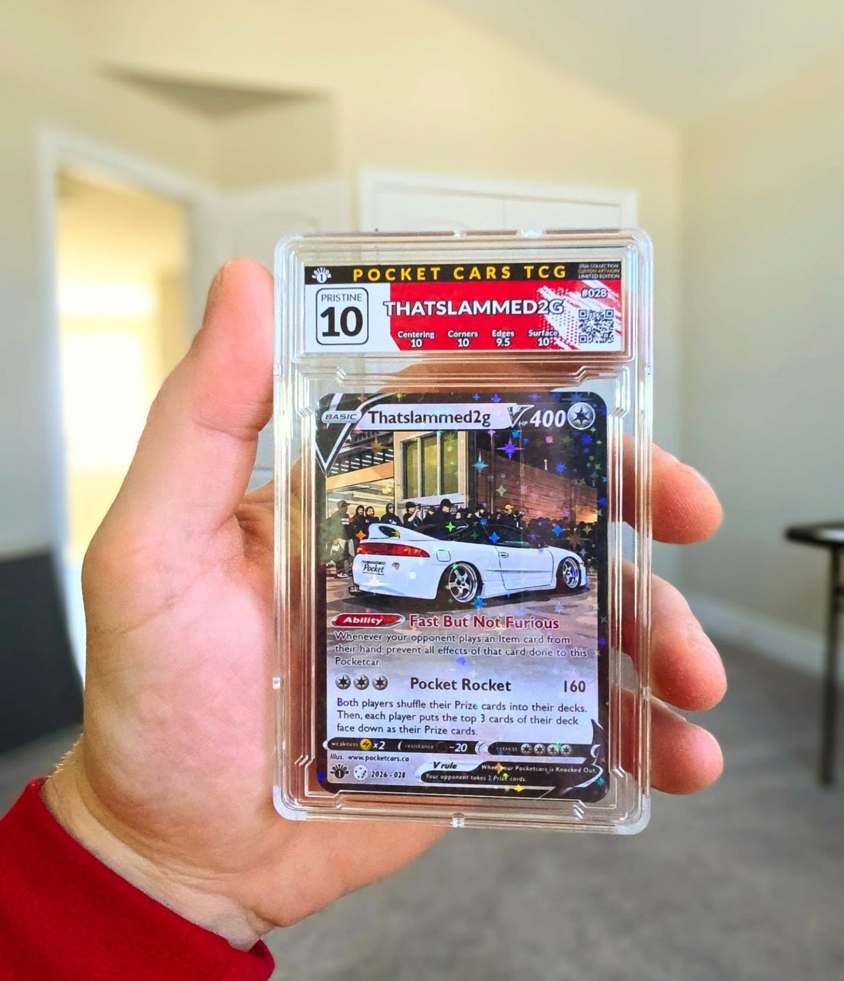 Thatslammed2g Starfoil Exclusive 10 Custom Card