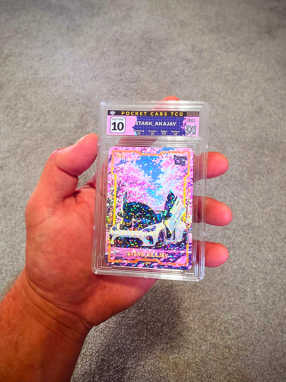 Stark_akajay Glitterfoil Exclusive 10 Custom Card