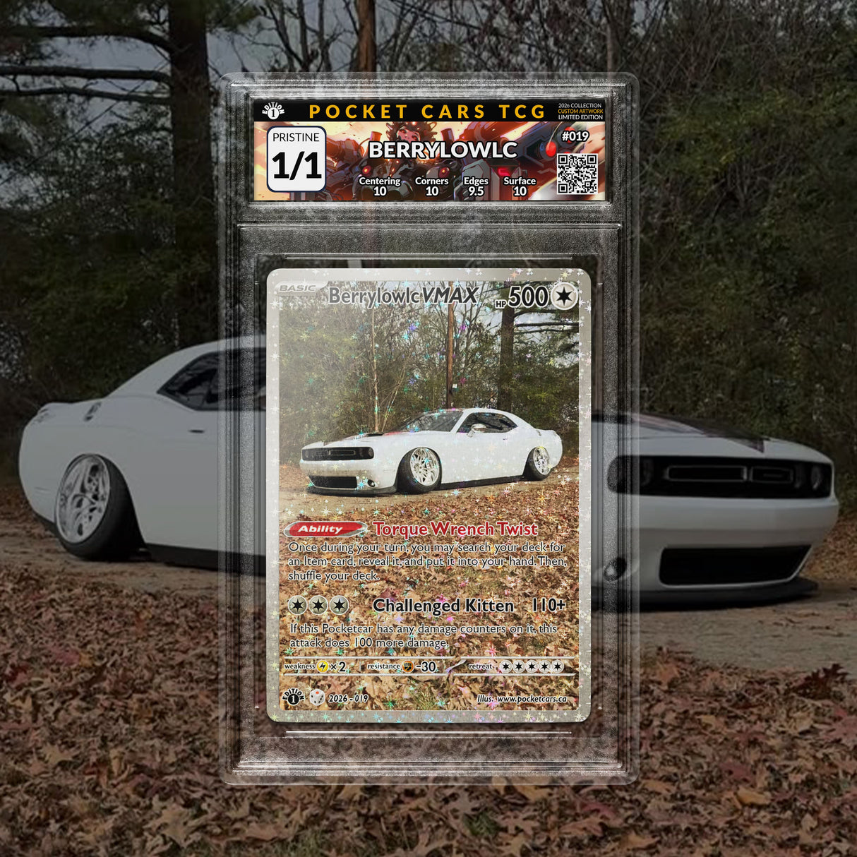 Berrylowlc Starfoil Exclusive 1/1 Custom Card