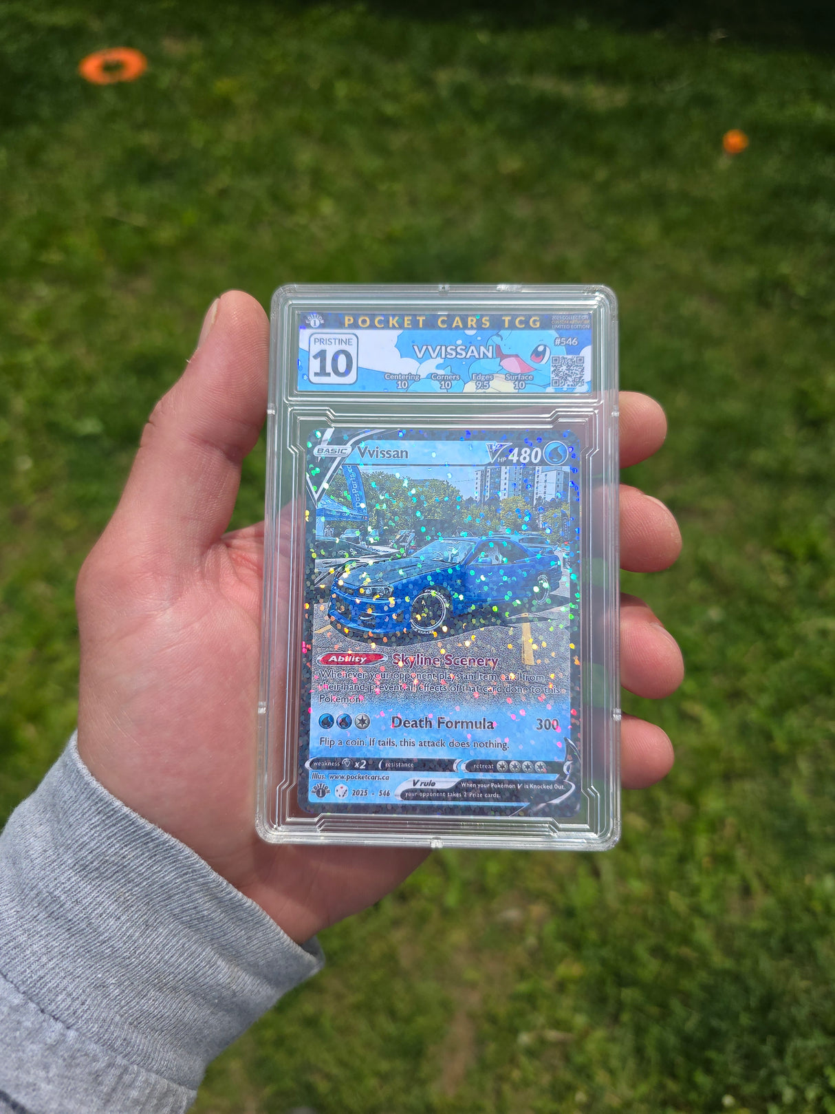 Vvissan Glitterfoil Exclusive 10 Custom Card