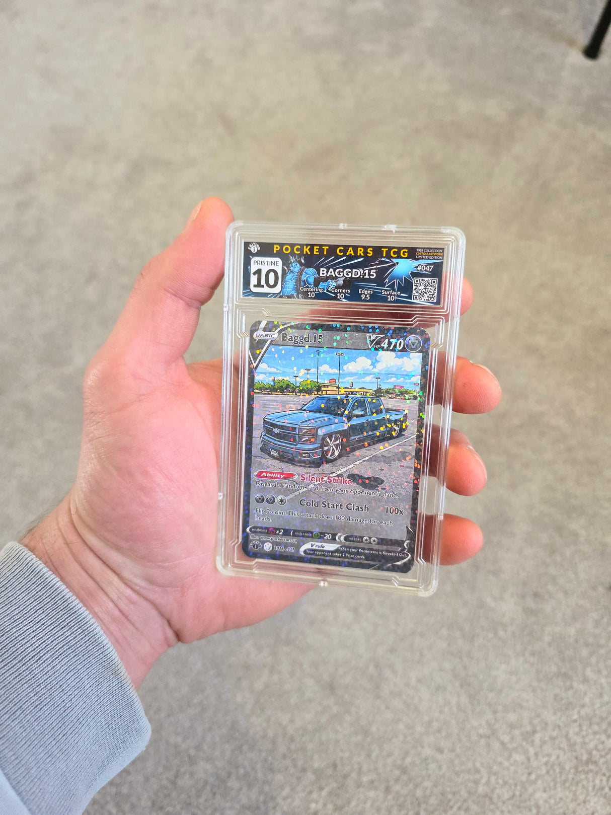 Baggd.15 Glitterfoil Exclusive 10 Custom Card