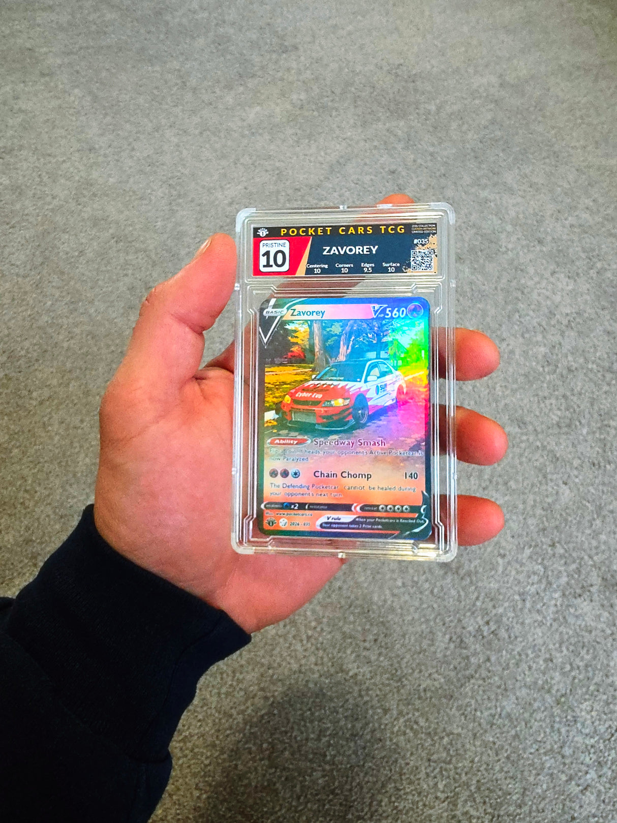 Zavorey Holofoil Exclusive 10 Custom Card